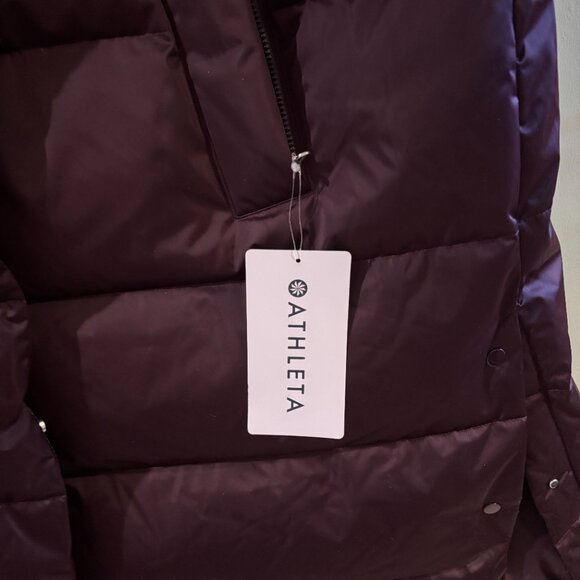 Athleta Sateen Long Puffer - Picture 11 of 13